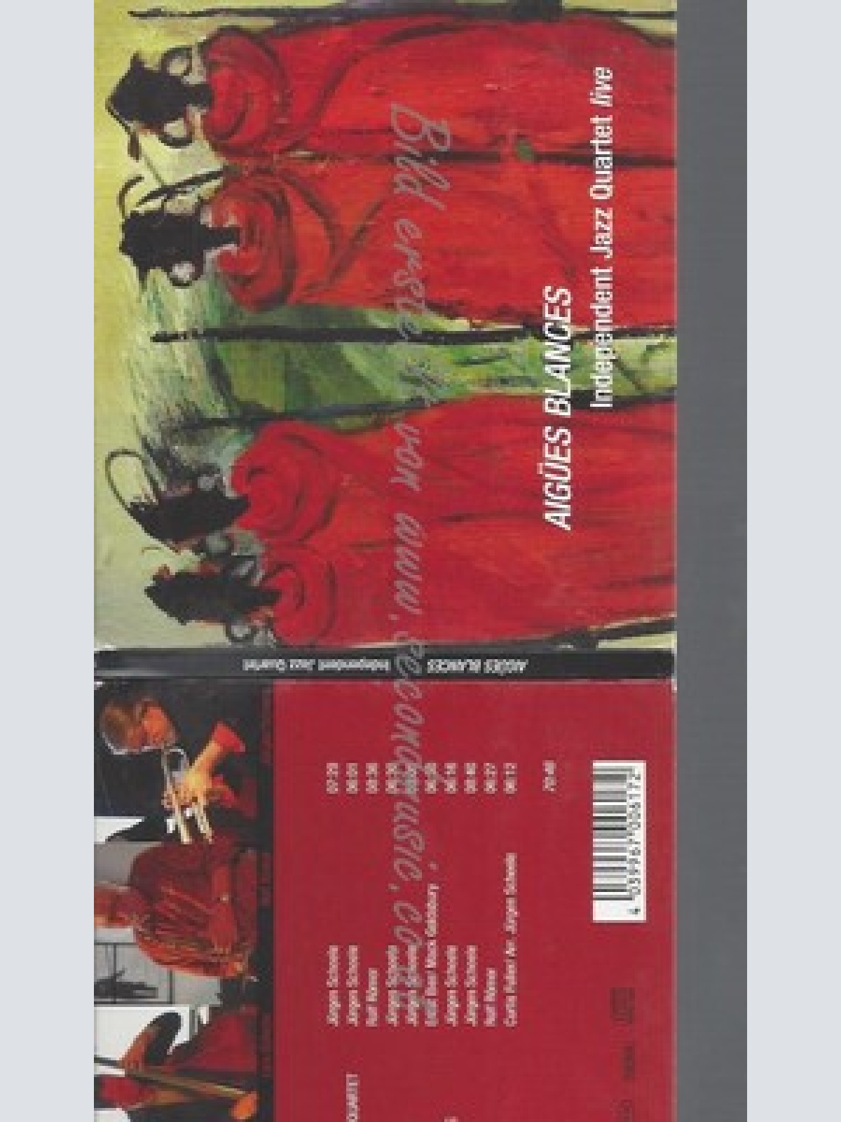 CD--INDEPENDENT JAZZ QUARTET -- -- AIGUEES BLANCES