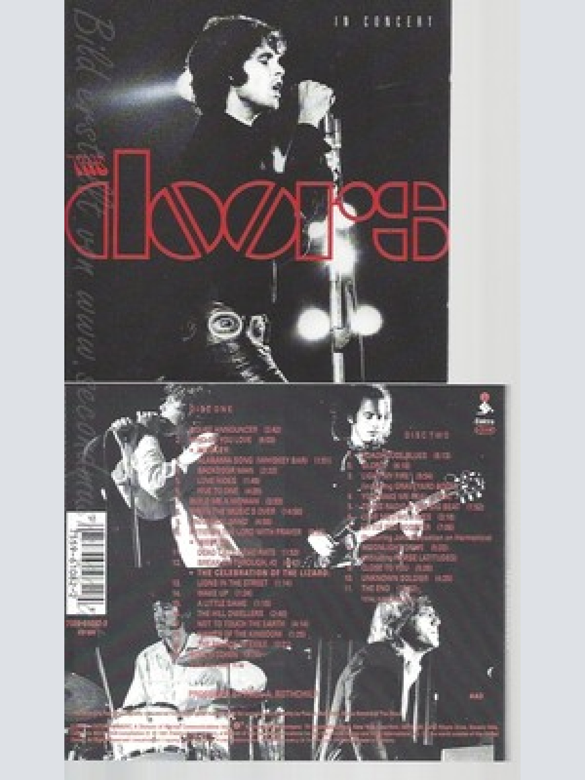 CD--THE DOORS -- --2CD -- IN CONCERT
