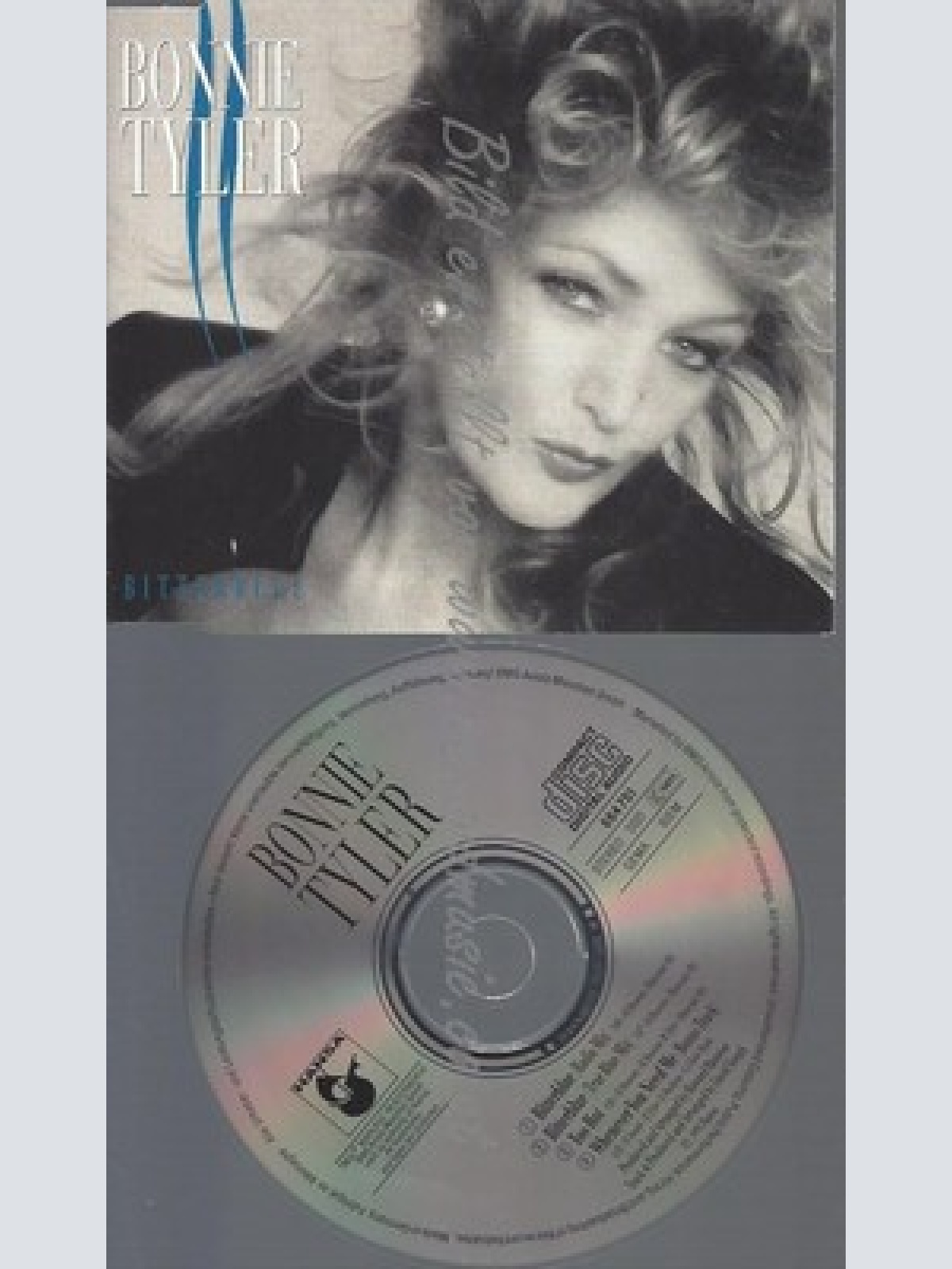CD--BONNIE TYLER -- - SINGLE -- BITTERBLUE -INCL. TRUE BLUE MIX, -