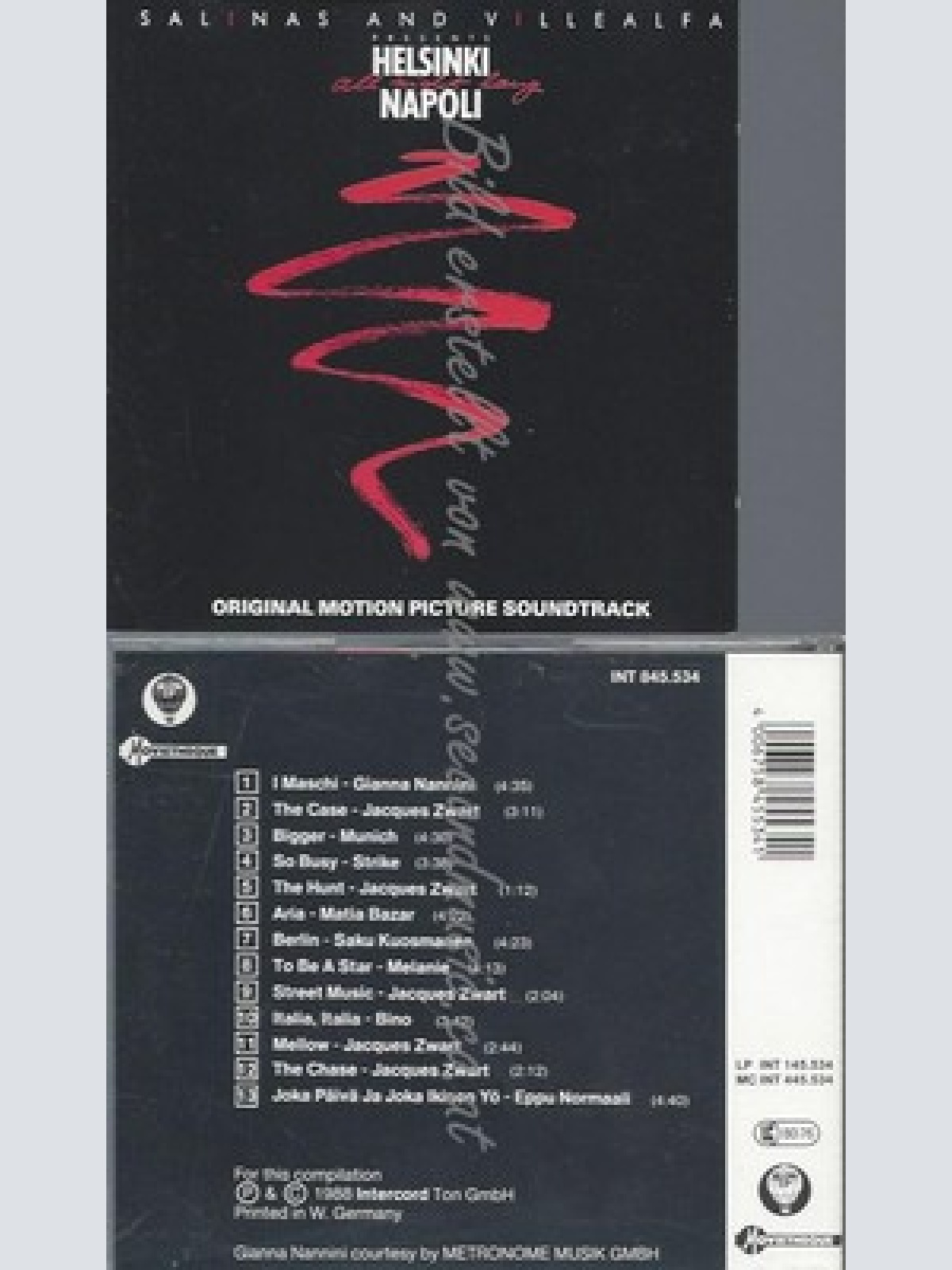 CD--GIANNA NANNINI, MUNICH, MELANIE UND BINO.. -- HELSINKI-NAPOLI --