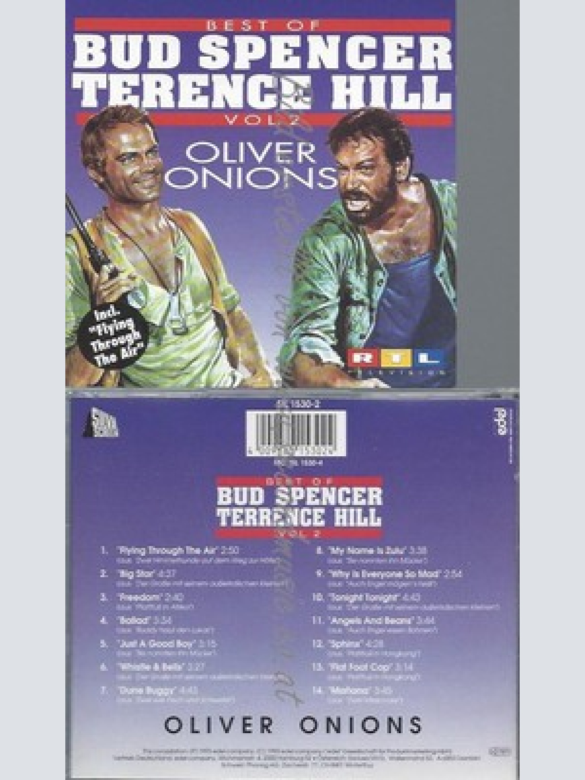 CD--TERENCE HILL-BEST OF VOL.2 / OLIVER ONIONS -- - SOUNDTRACK -- BUD SPENCER