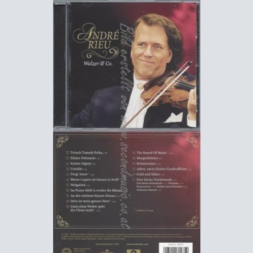 CD--ANDRÉ RIEU -- - CD -- WALZER & CO.