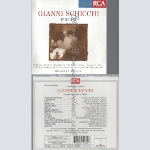 CD--PATANE, MRO UND GIACOMO PUCCINI -KOMPONIST- -- -- PUCCINI: GIANNI SCHICCHI -