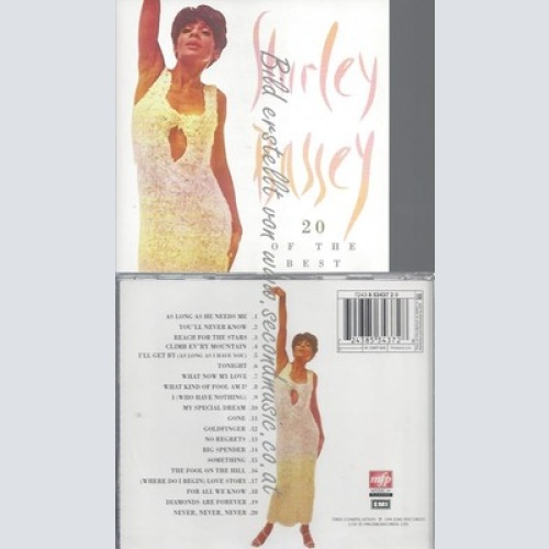 CD--SHIRLEY BASSEY -- -- 20 OF THE BEST