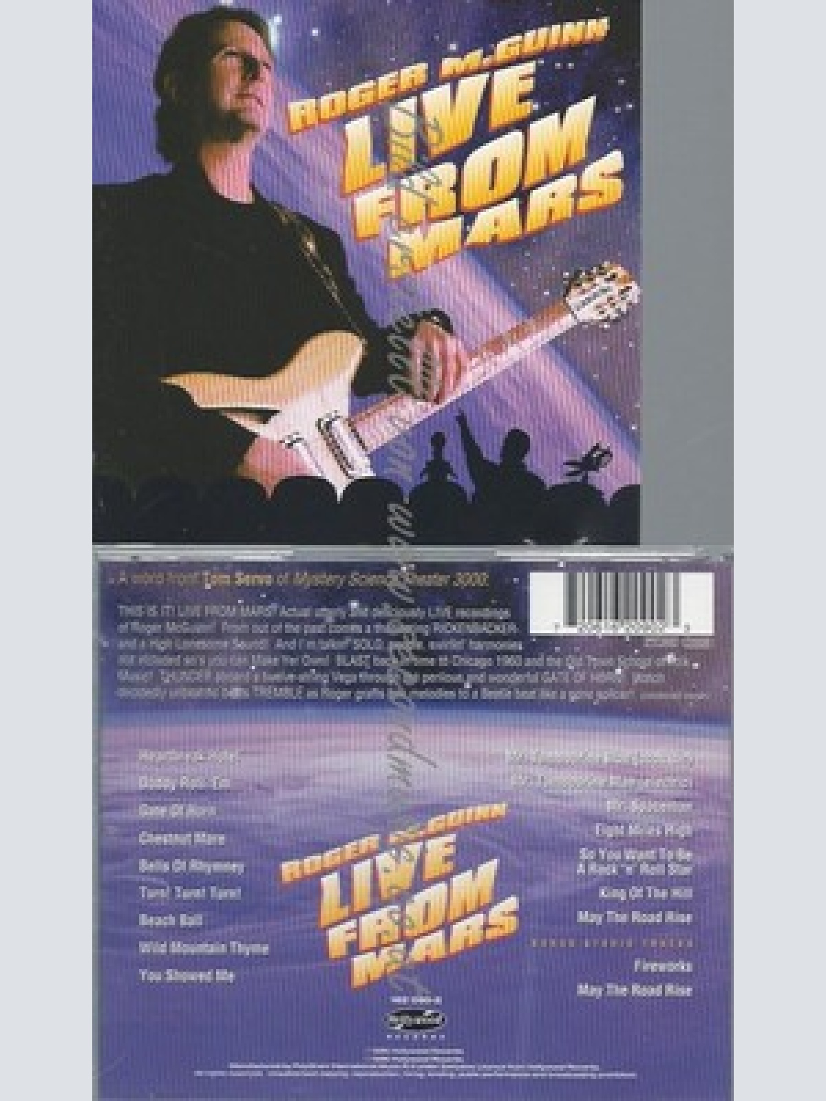 CD--ROGER MCGUINN -- -- LIVE FROM MARS