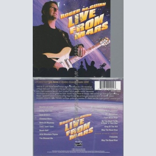 CD--ROGER MCGUINN -- -- LIVE FROM MARS
