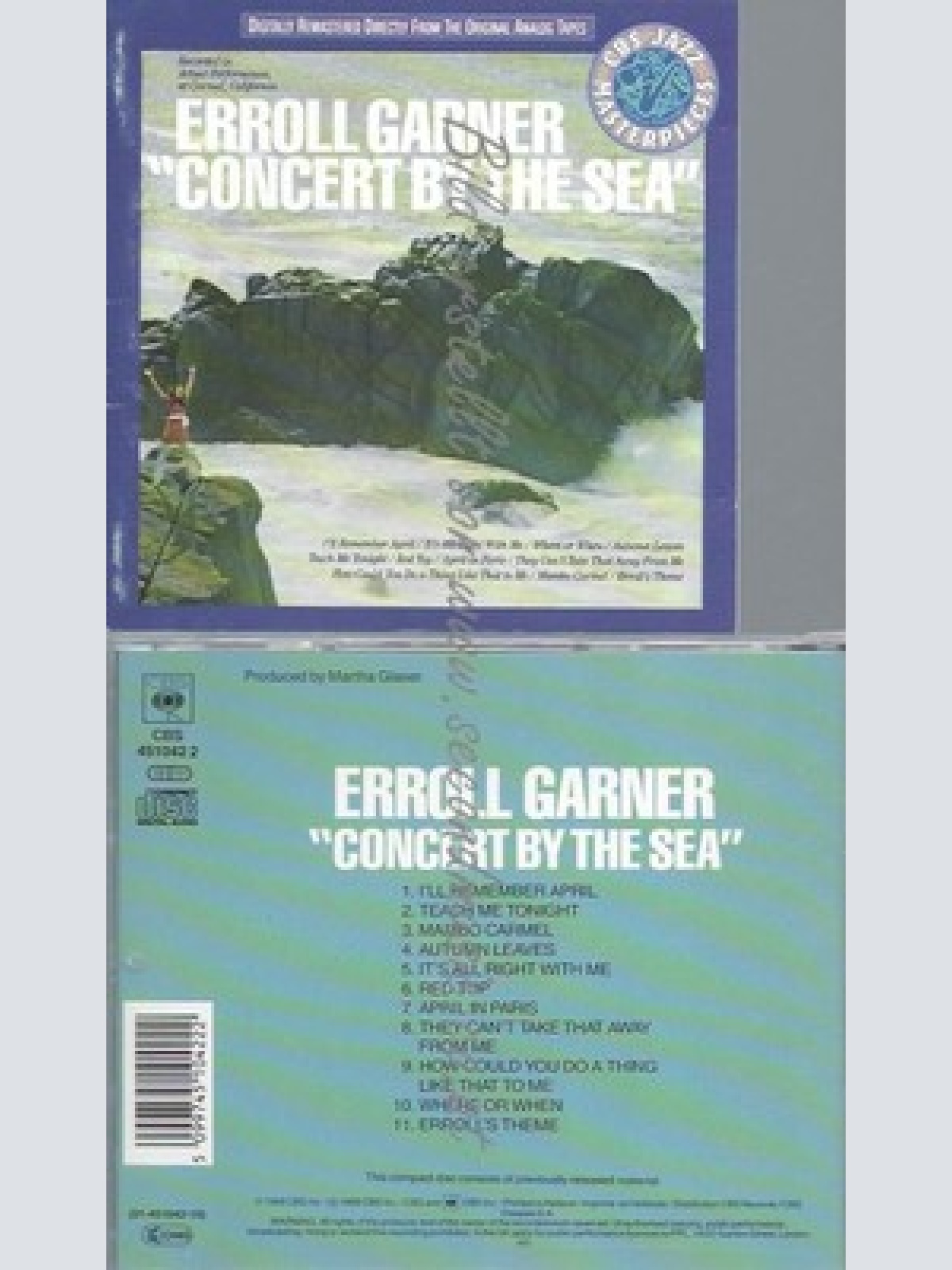 CD--ERROLL GARNER -- -- CONCERT BY THE SEA