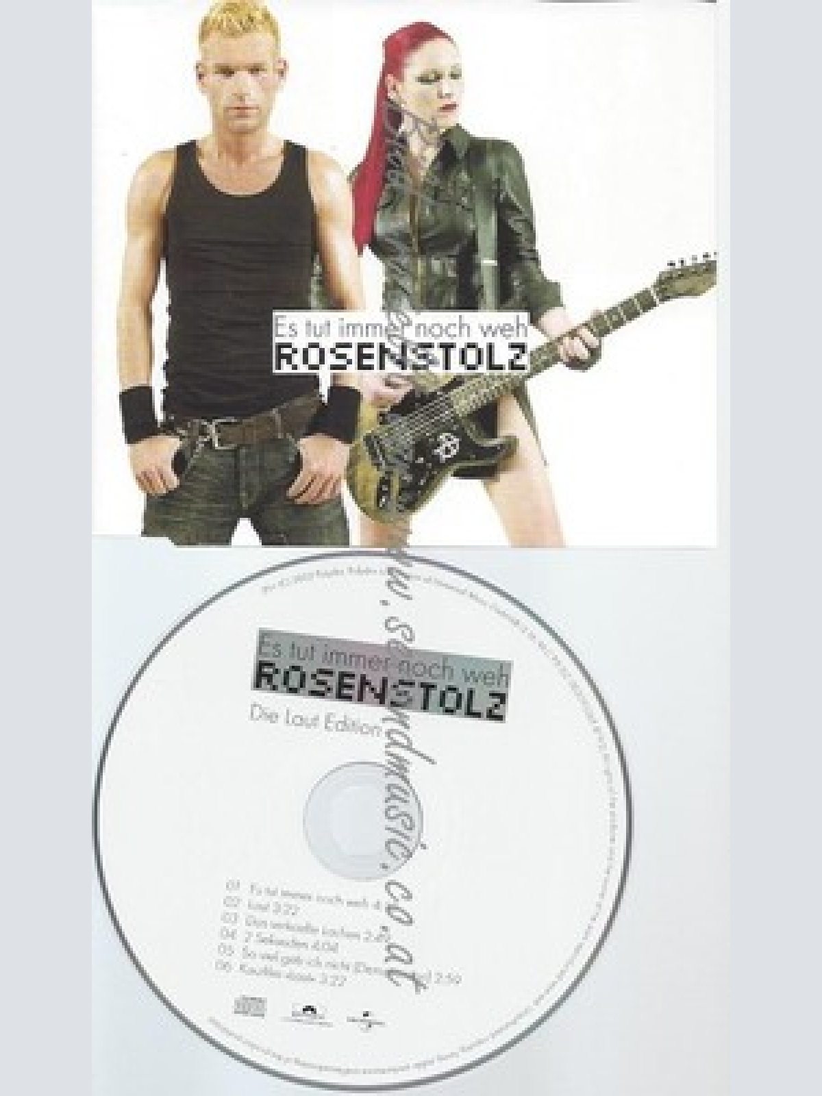 CD--ROSENSTOLZ -- - SINGLE -- ES TUT IMMER NOCH WEH
