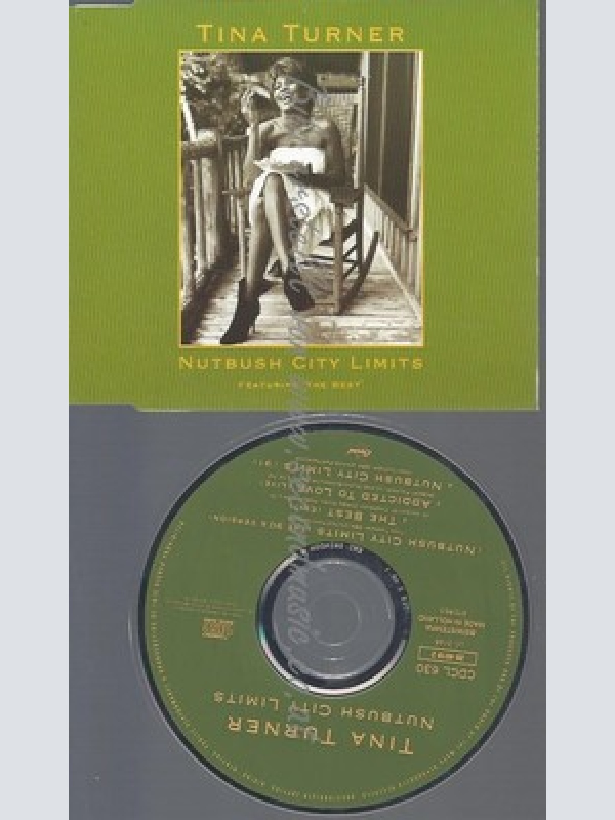 CD--TINA TURNER -- - SINGLE -- NUTBUSH CITY LIMITS -90'S VERSION-