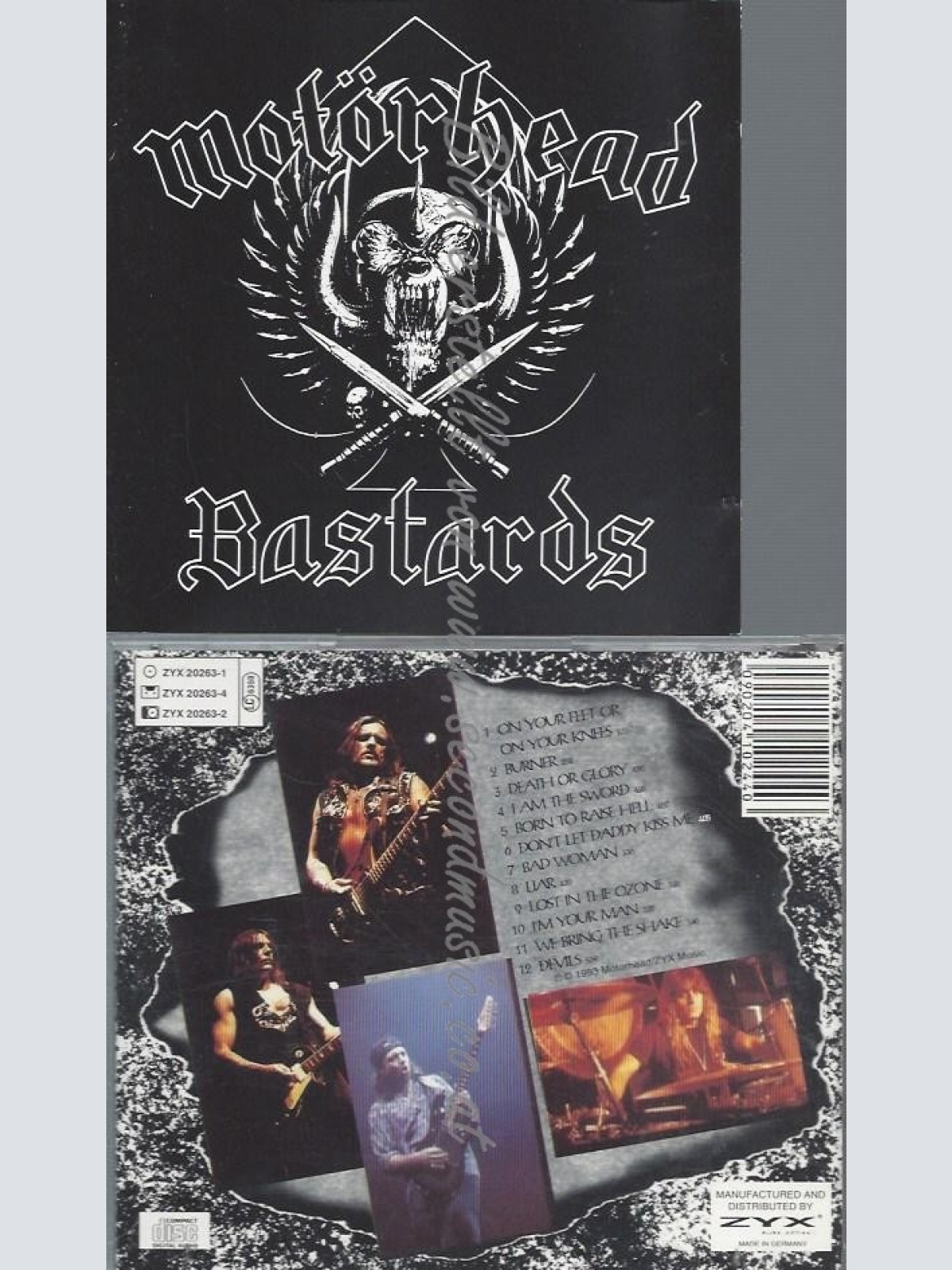 CD--MOTÖRHEAD -- -- BASTARDS