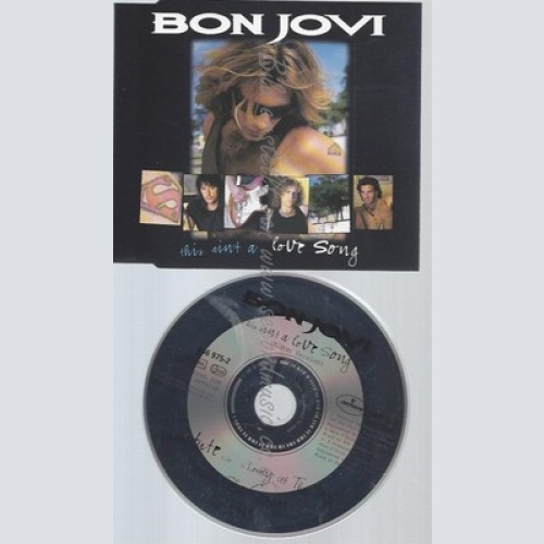 CD--BON JOVI--THIS AIN'T A LOVE SONG -5 TRACKS, -