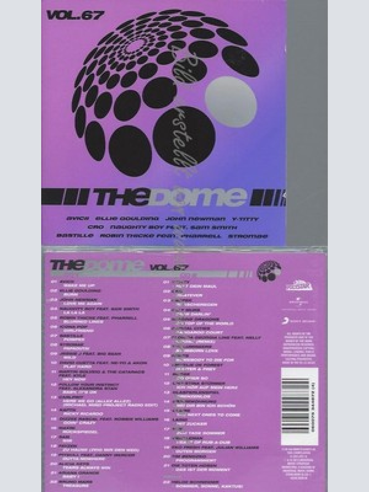 CD--Y-TITTY, ELLIE GOULDING, CRO UND ROBIN THICKE -- - DOPPEL-CD -- THE DOME VOL