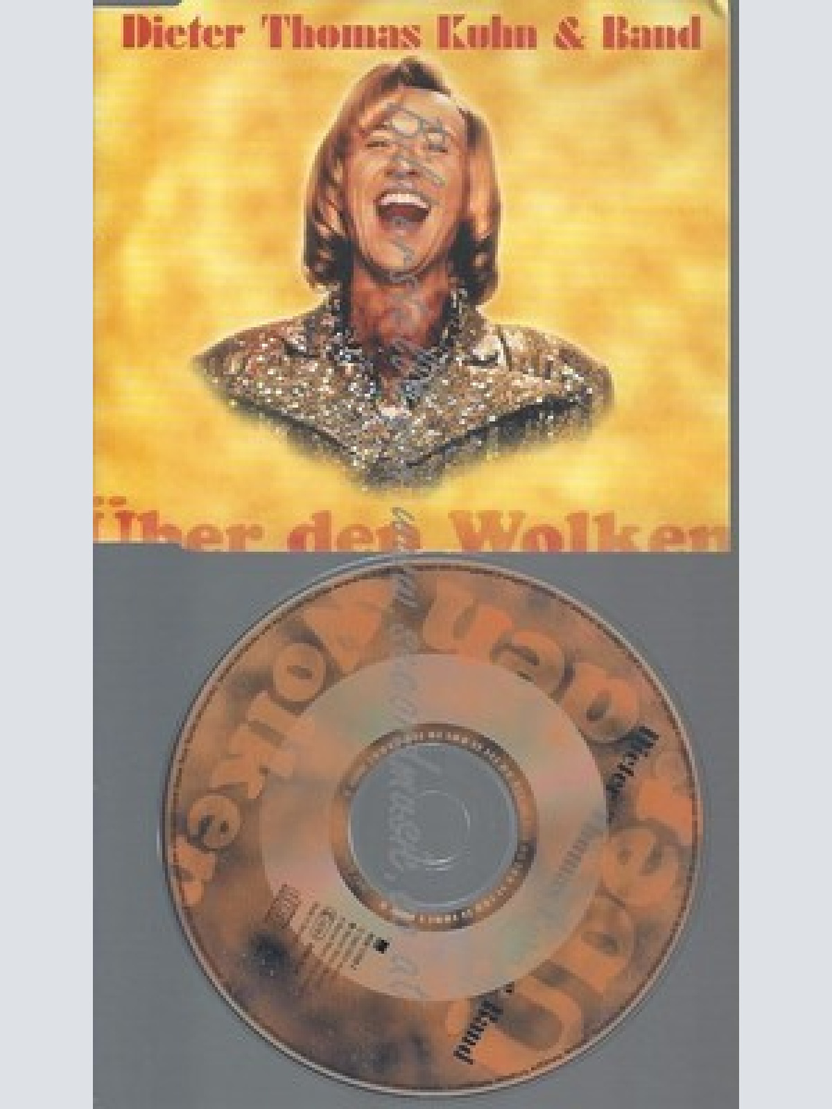 CD-- SINGLE-- KUHN,DIETER THOMAS--UEBER DEN WOLKEN