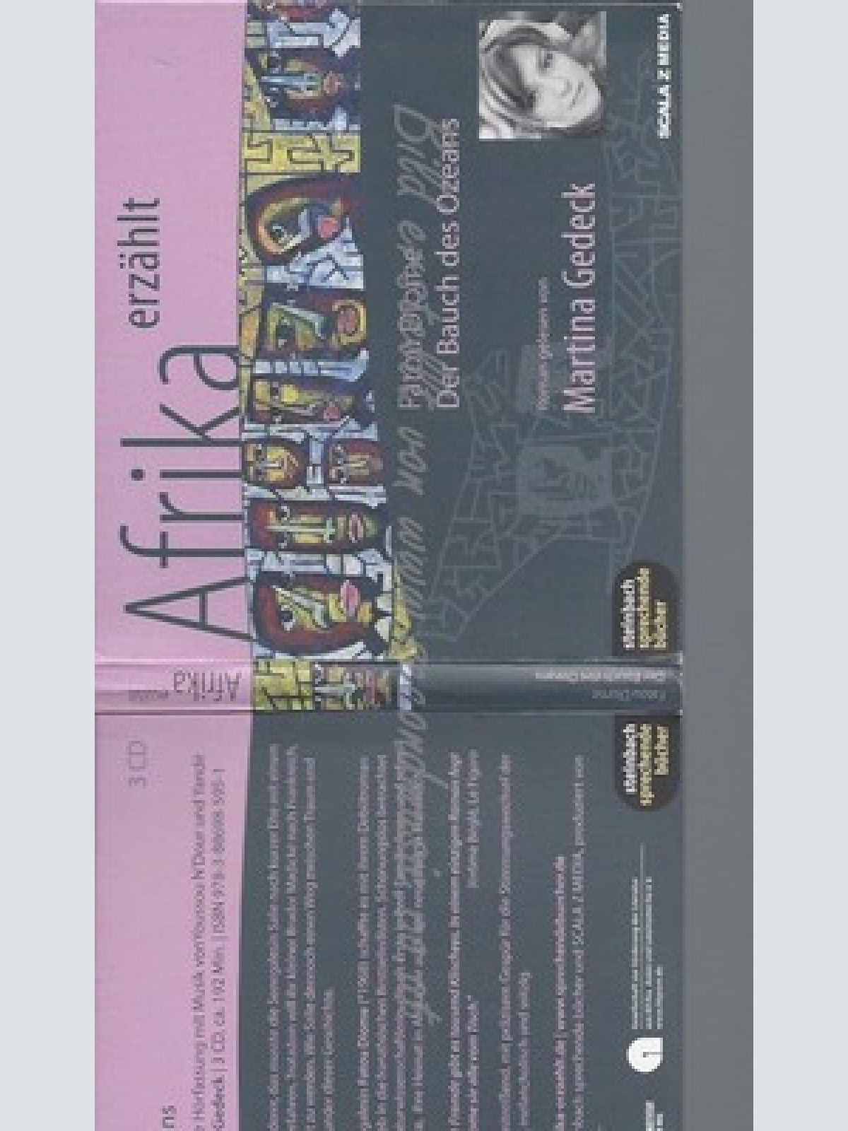 CD--FATOU DIOME UND MARTINA GEDECK -28. MÄRZ - - AUDIOBOOK -- DER BAUCH DES OZEA