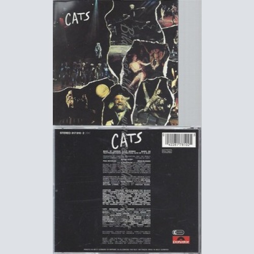 CD--ANDREW LLOYD WEBBER--CATS -GESAMTAUFNAHME--