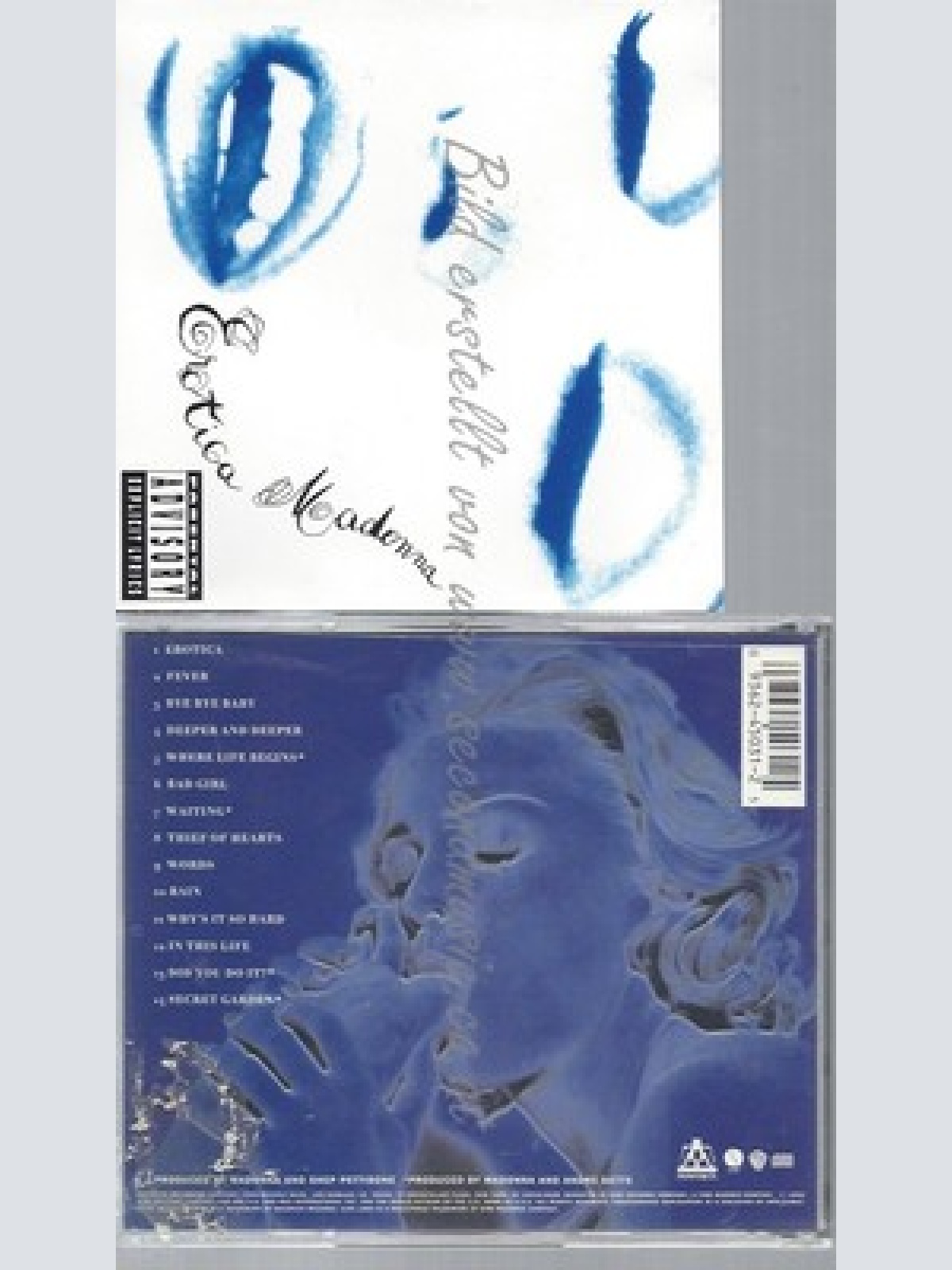 CD--MADONNA -- -- EROTICA