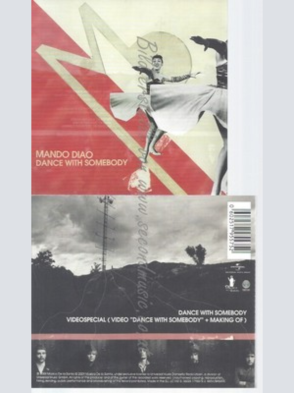 CD--MANDO DIAO -- ---DANCE WITH SOMEBODY