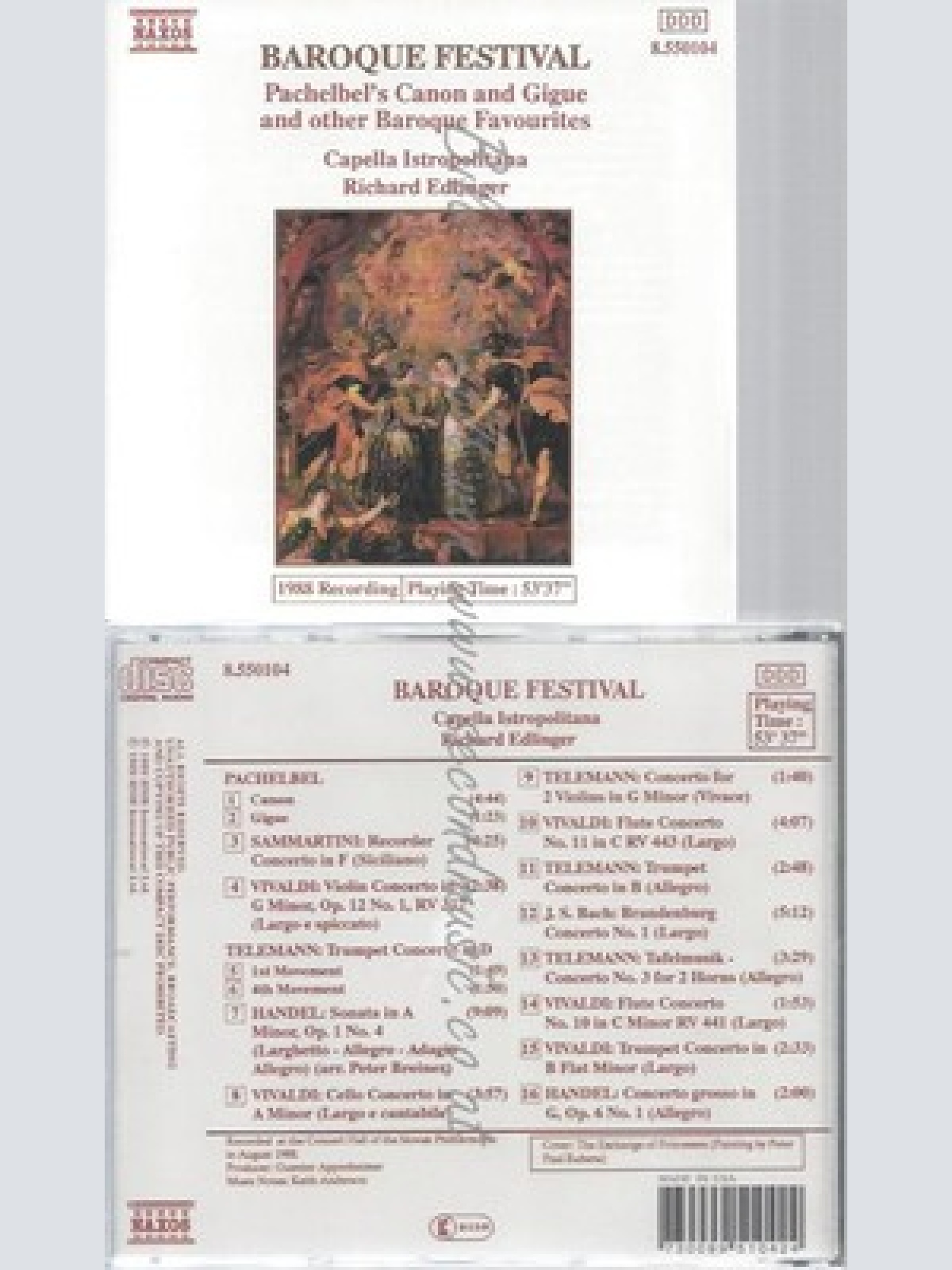 CD--BAROQUE FESTIVAL -- --- BAROQUE FESTIVAL