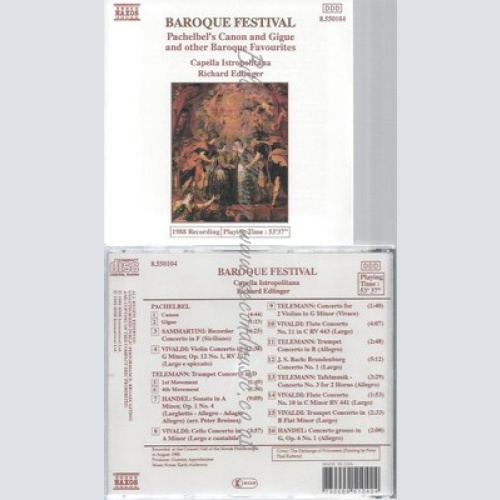 CD--BAROQUE FESTIVAL -- --- BAROQUE FESTIVAL