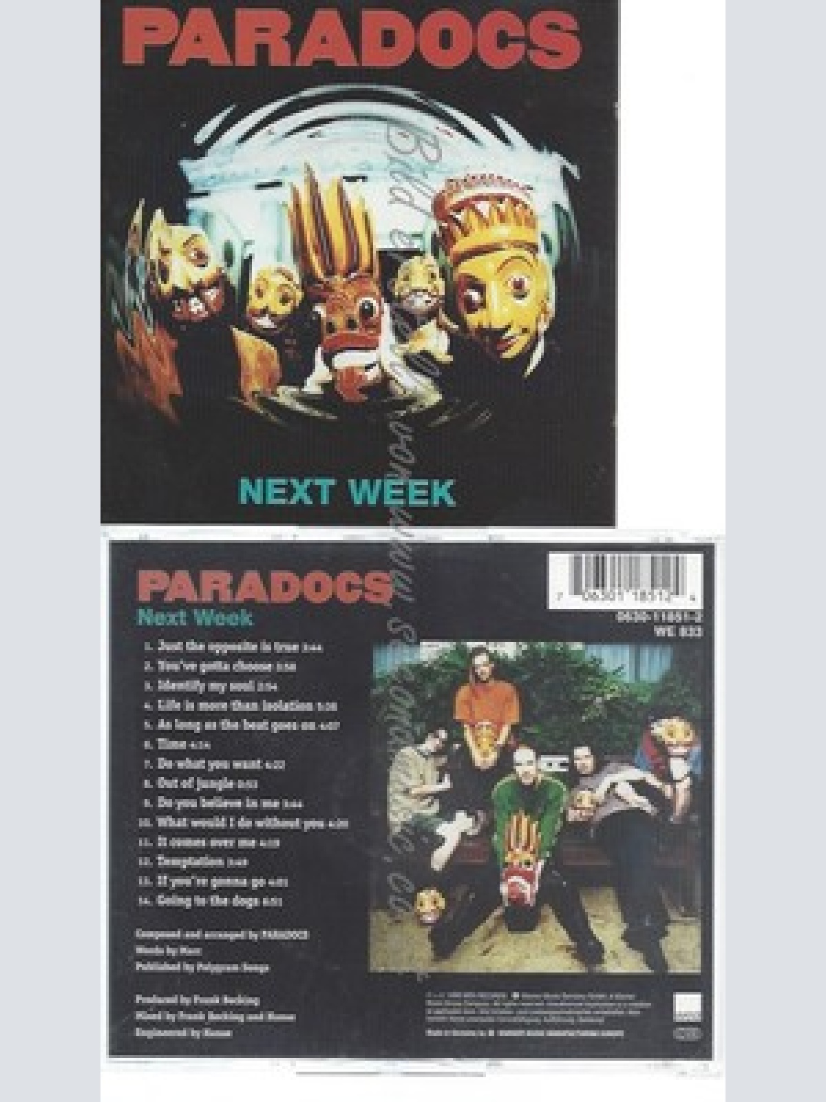 CD--PARADOCS -- -- NEXT WEEK
