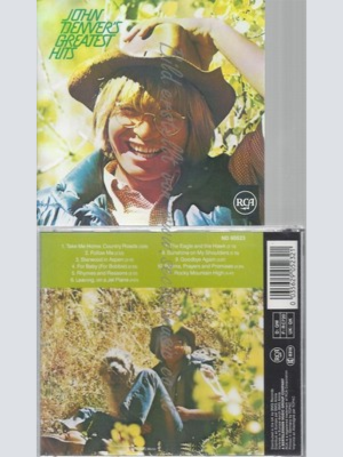CD-JOHN DENVER - - GREATEST HITS