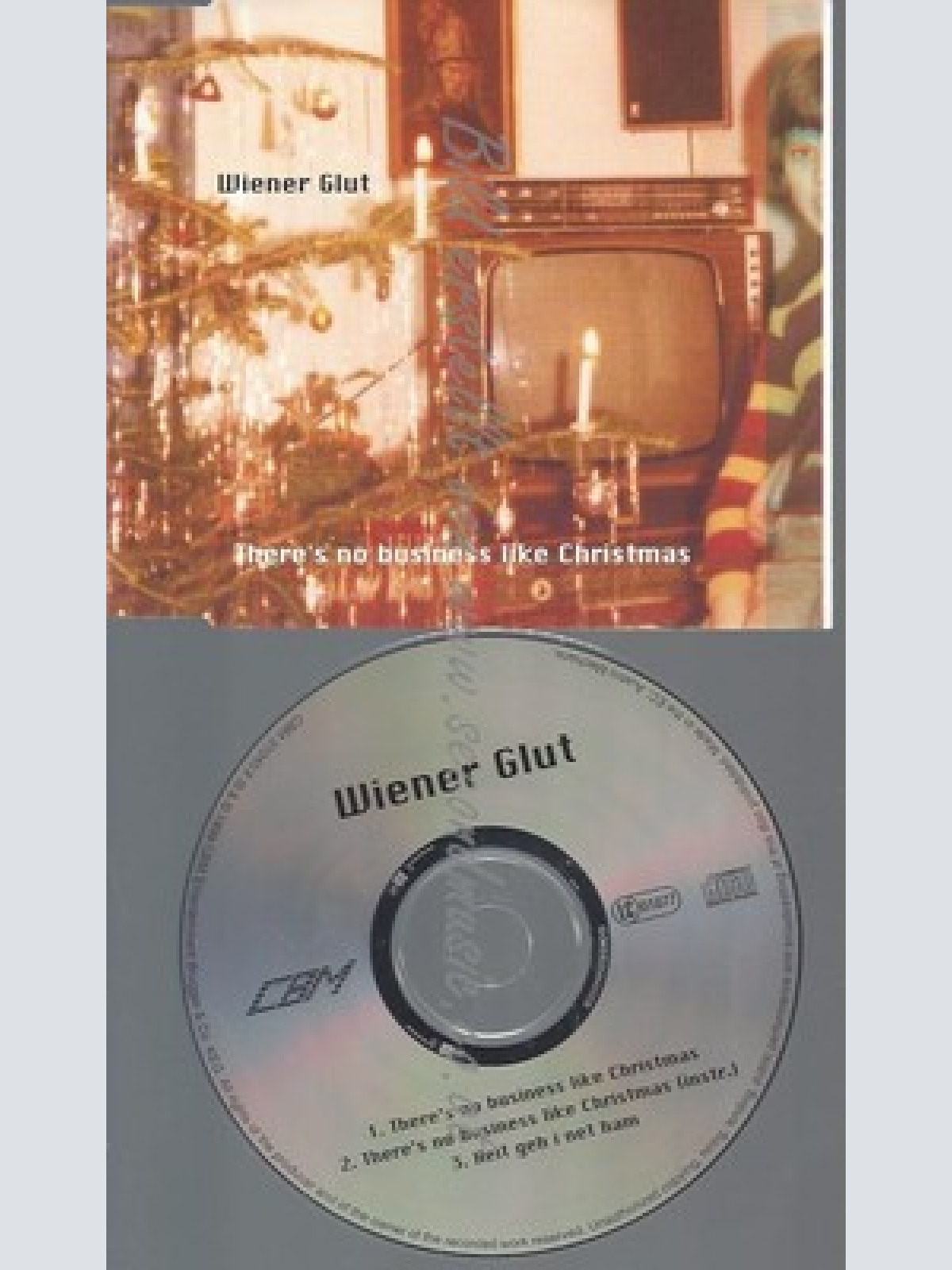CD--WIENER GLUT--THERE'S NO BUSINESS LIKE CHRISTMASSINGLE