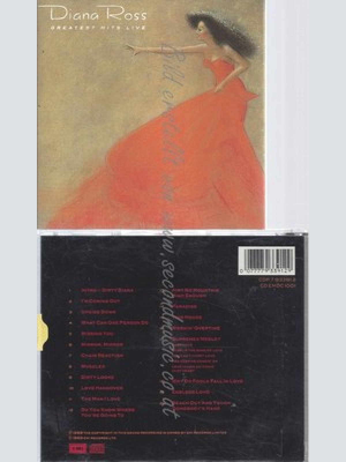 CD--DIANA ROSS -- -- GREATEST HITS-LIVE