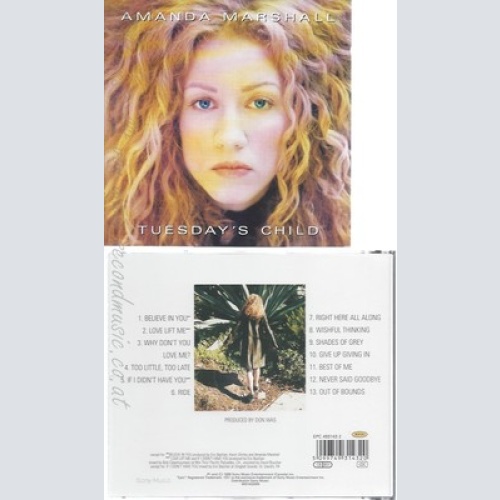 CD--AMANDA MARSHALL -- -- TUESDAY'S CHILD