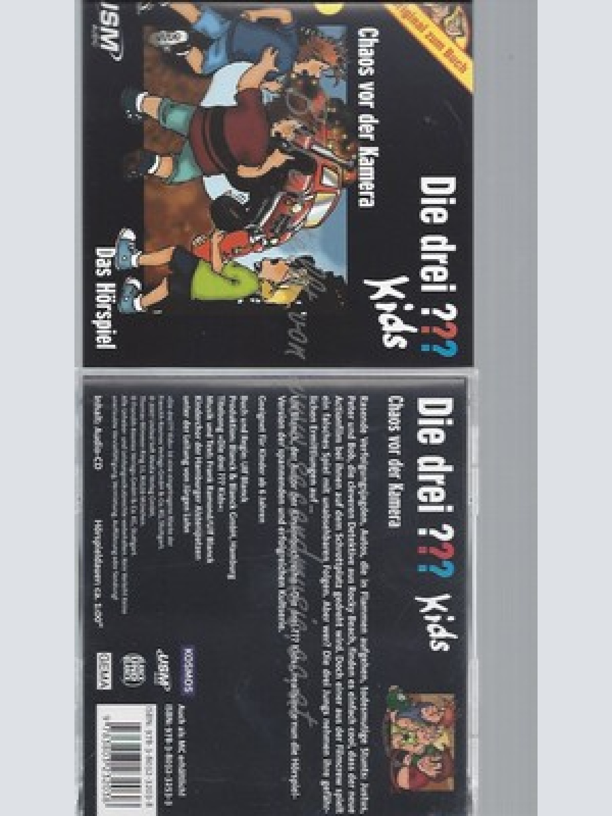 CD--DIE DREI  KIDS -- -- BAND 4: CHAOS VOR DER KAMERA