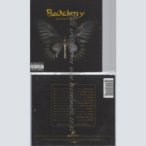 CD--BLACKCHERRY--BLACK BUTTERFLY