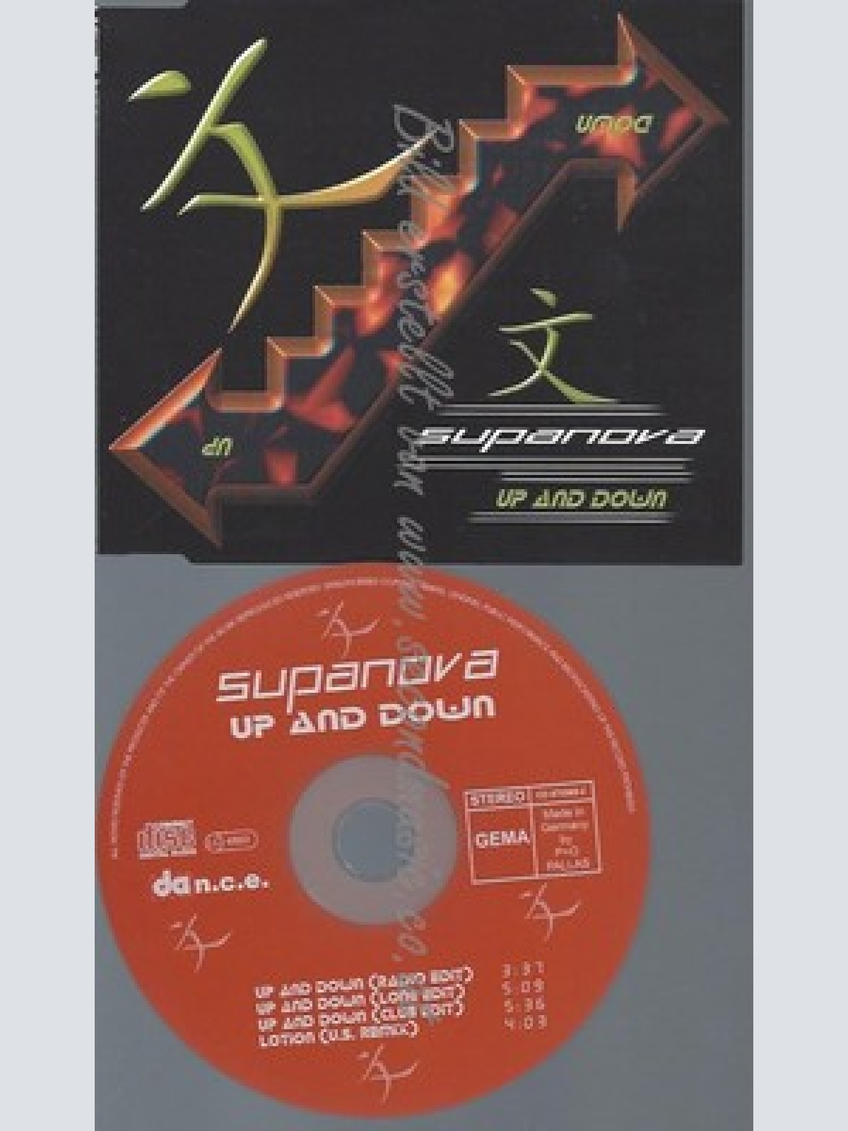 CD--SUPANOVA--UP AND DOWN