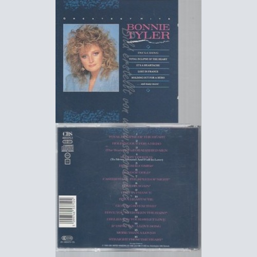 CD--BONNIE TYLER -- -- GREATEST HITS