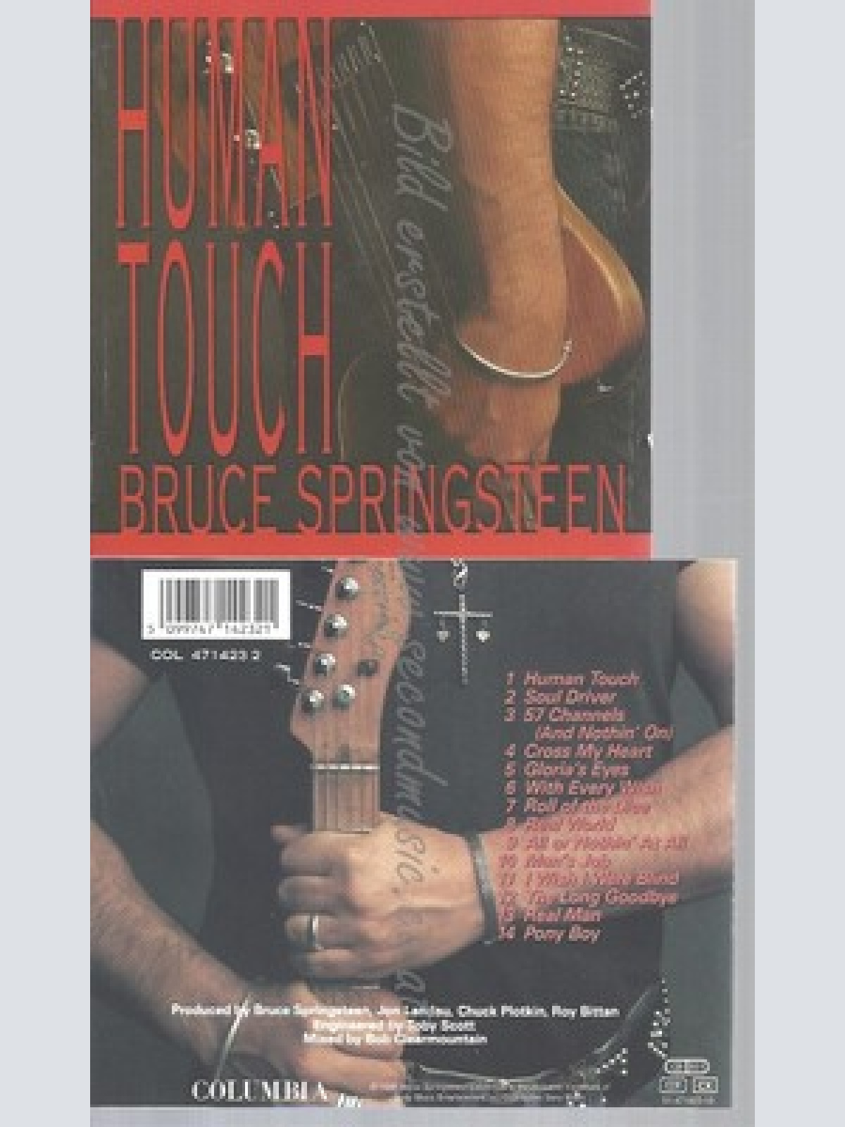 CD--BRUCE SPRINGSTEEN -- -- HUMAN TOUCH