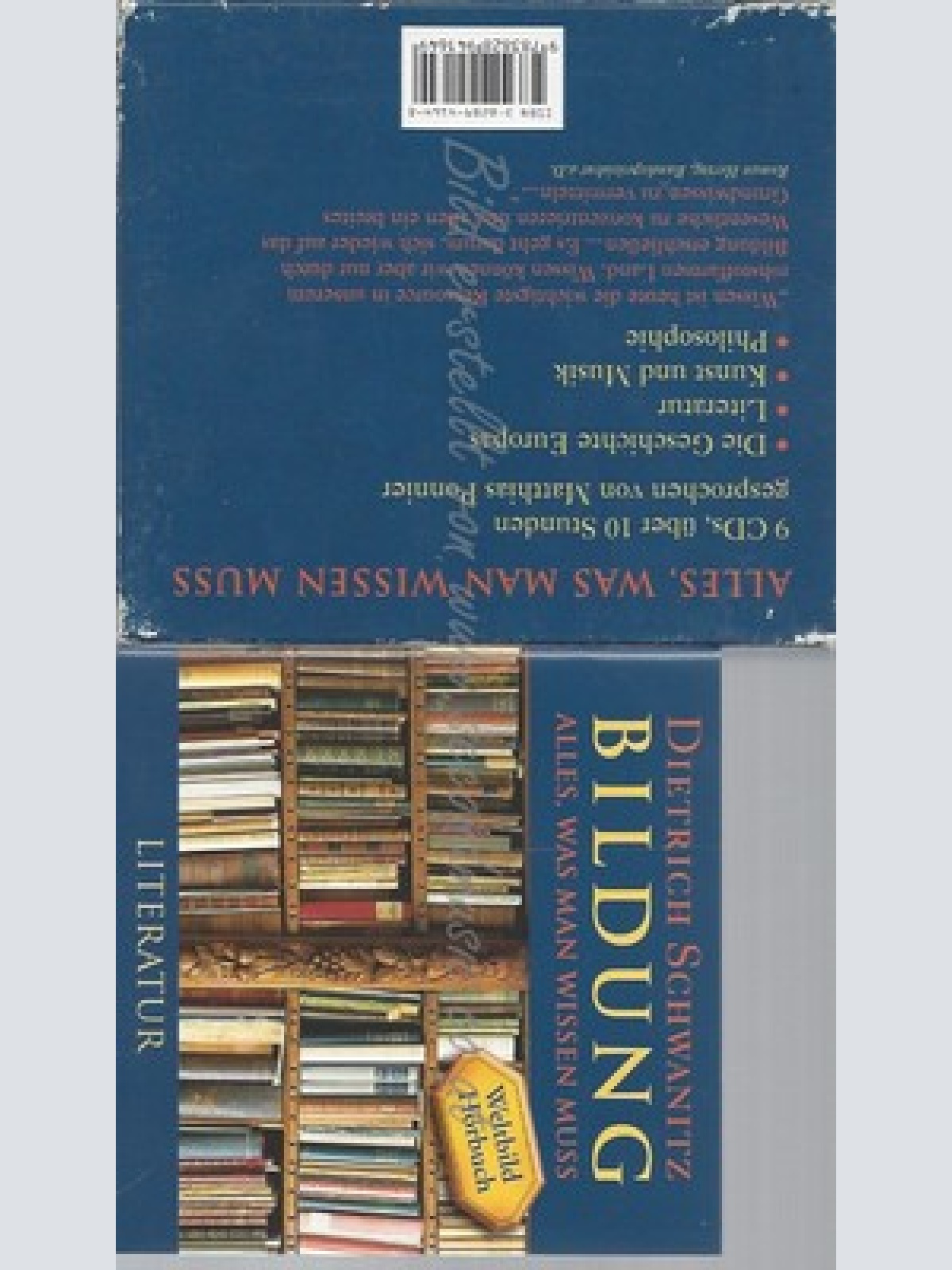 CD-- CDS / DIETRICH SCHWANITZ -- BILDUNG -- AUDIOBOOK--9CDS