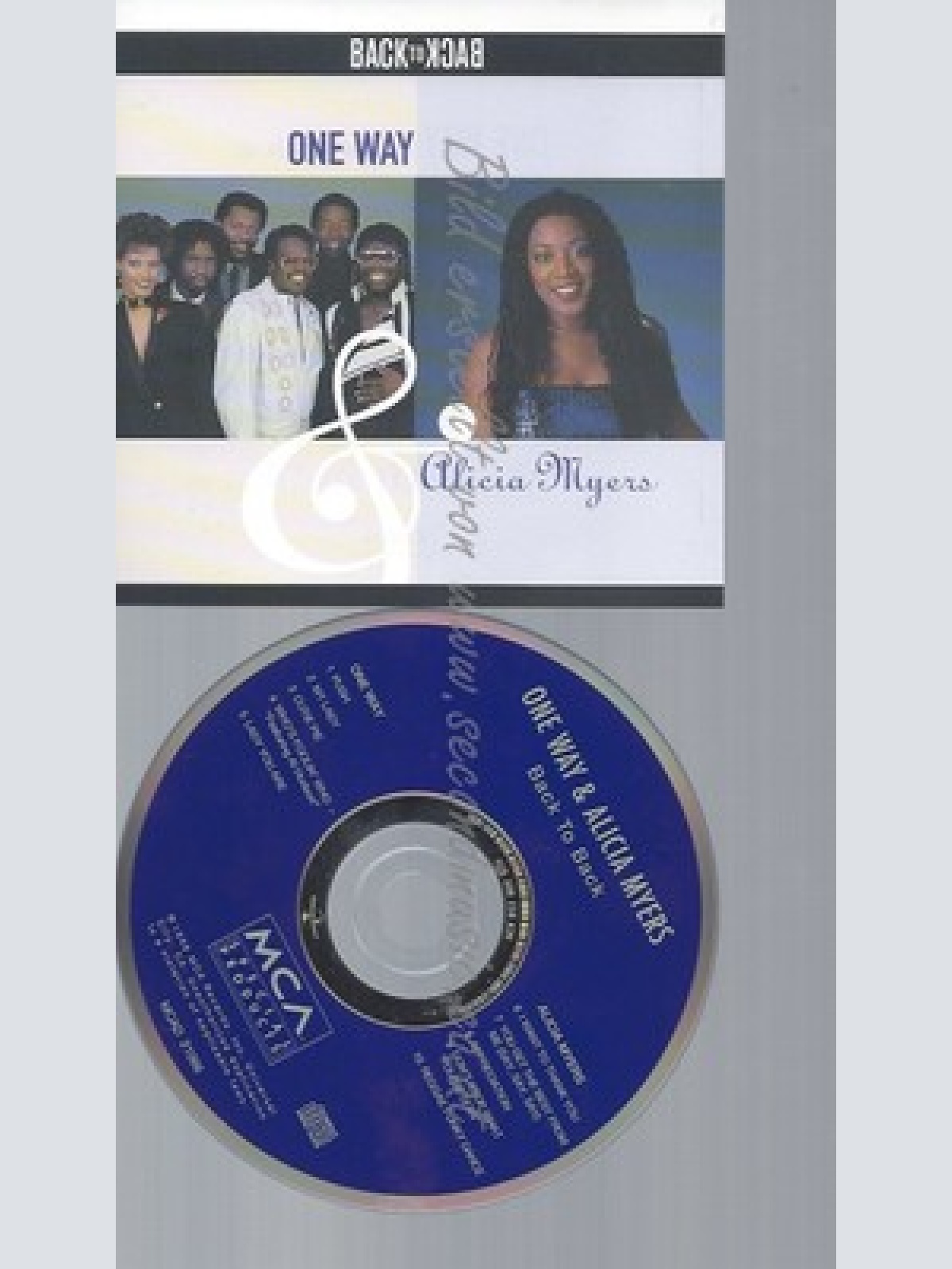 CD--ALICIA MYERS ONE WAY -- --- BACK TO BACK