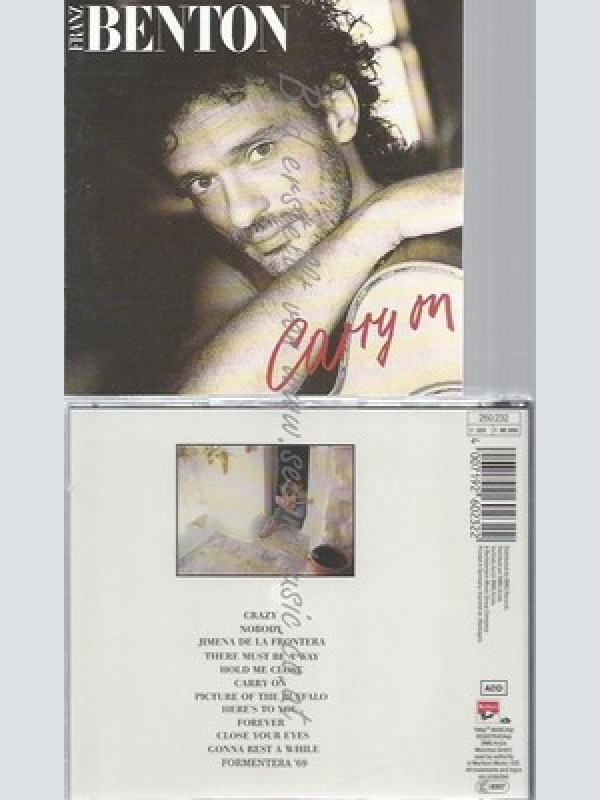 CD--FRANZ BENTON -- CARRY ON --