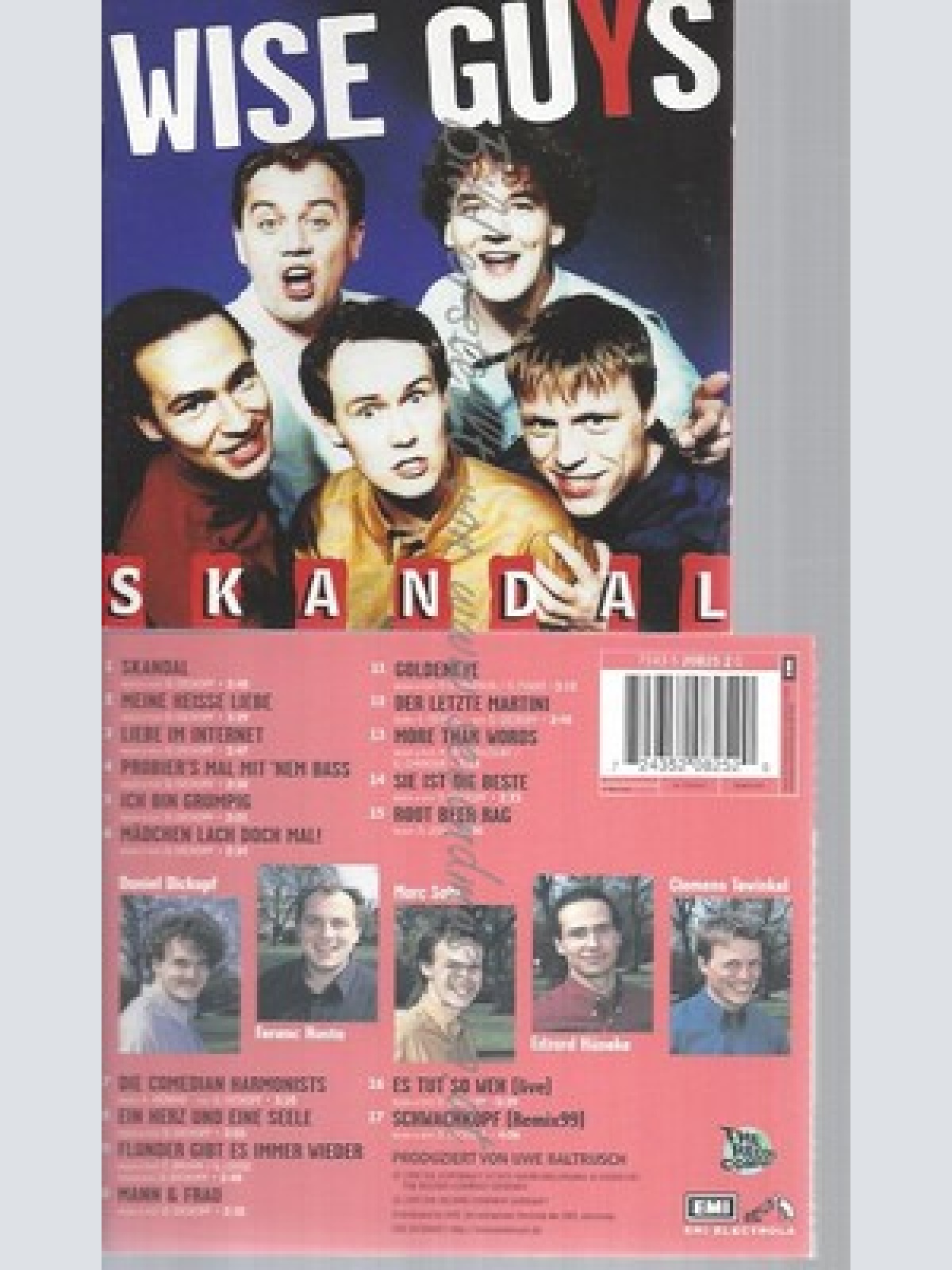CD--WISE GUYS -- -- SKANDAL