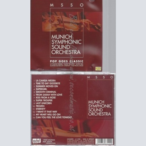CD--MUNICH SYMPHONIC SOUND ORCHEST UND VARIOUS -- -- -- POP GOES CLASSIC