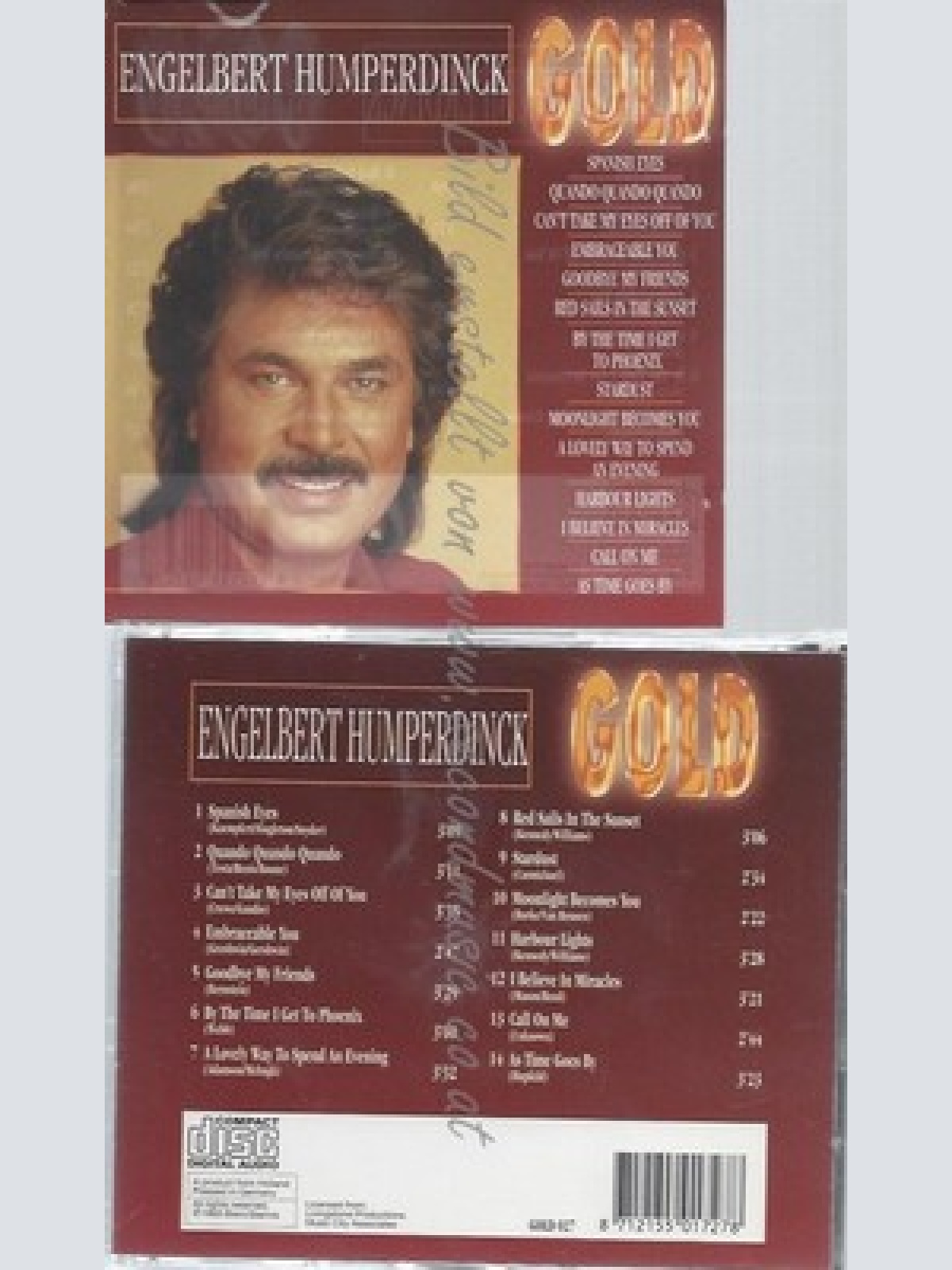 CD--ENGELBERT HUMPERDINCK -- -- GOLD