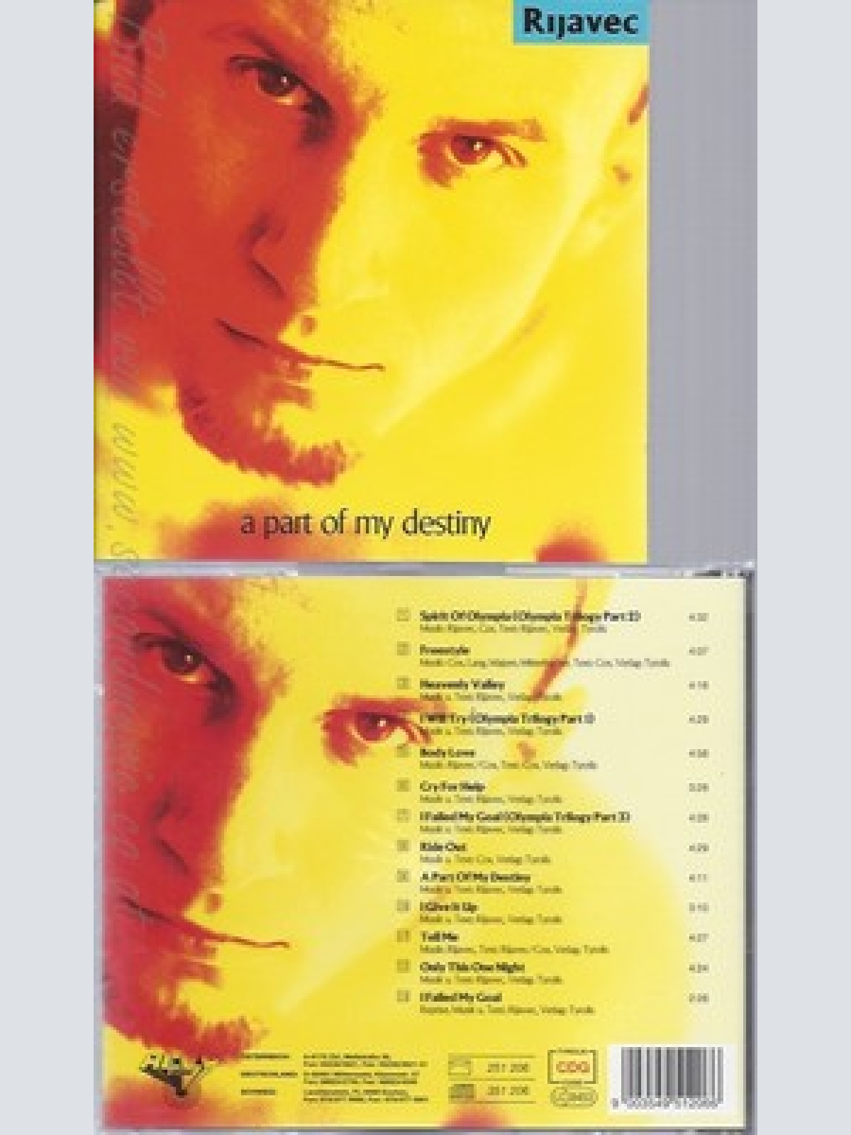 CD--RIJAVEC--A PART OF MY DESTINY-