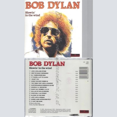 CD--BOB DYLAN -- BLOWIN IN THE WIND --