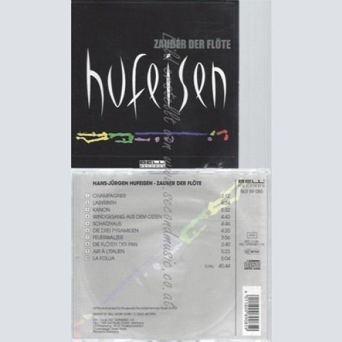 CD--HANS-JUERGEN HUFEISEN-2009--- ZAUBER DER FLOETE