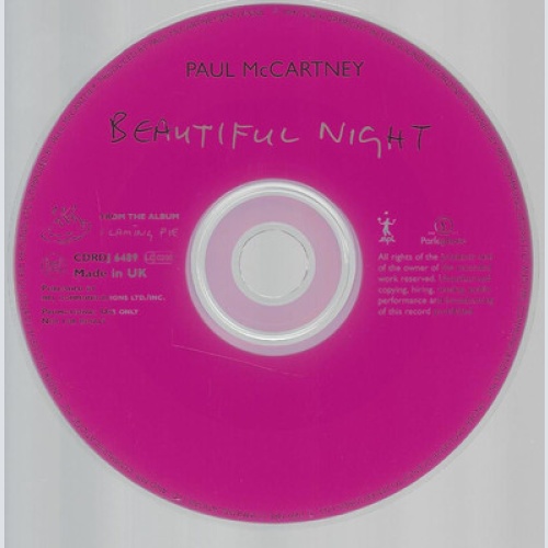 CD--PROMO--PAUL MCCARTNEY--BEUTIFUL NIGHT