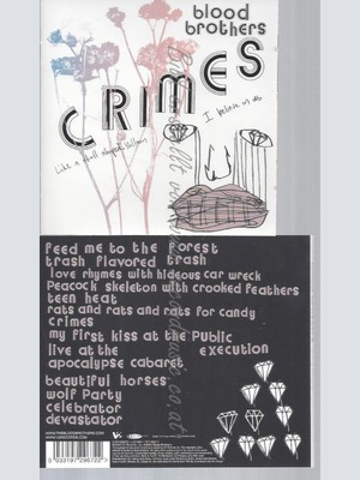 CD--BLOOD BROTHERS -- -- CRIMES