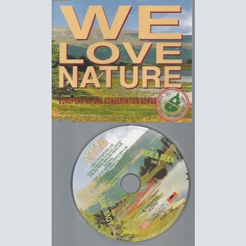 CD--WE LOVE NATURE--5 TRACKS--SAUBERMACHER--HIDE & SEEK--LOVE BITE
