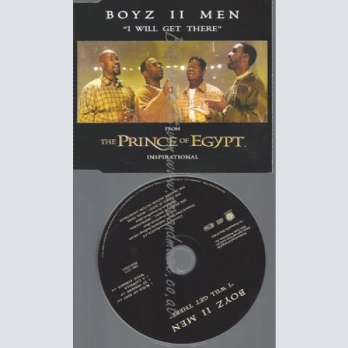 CD--BOYZ II MEN--I WILL GET THERE -PRINCE OF EG