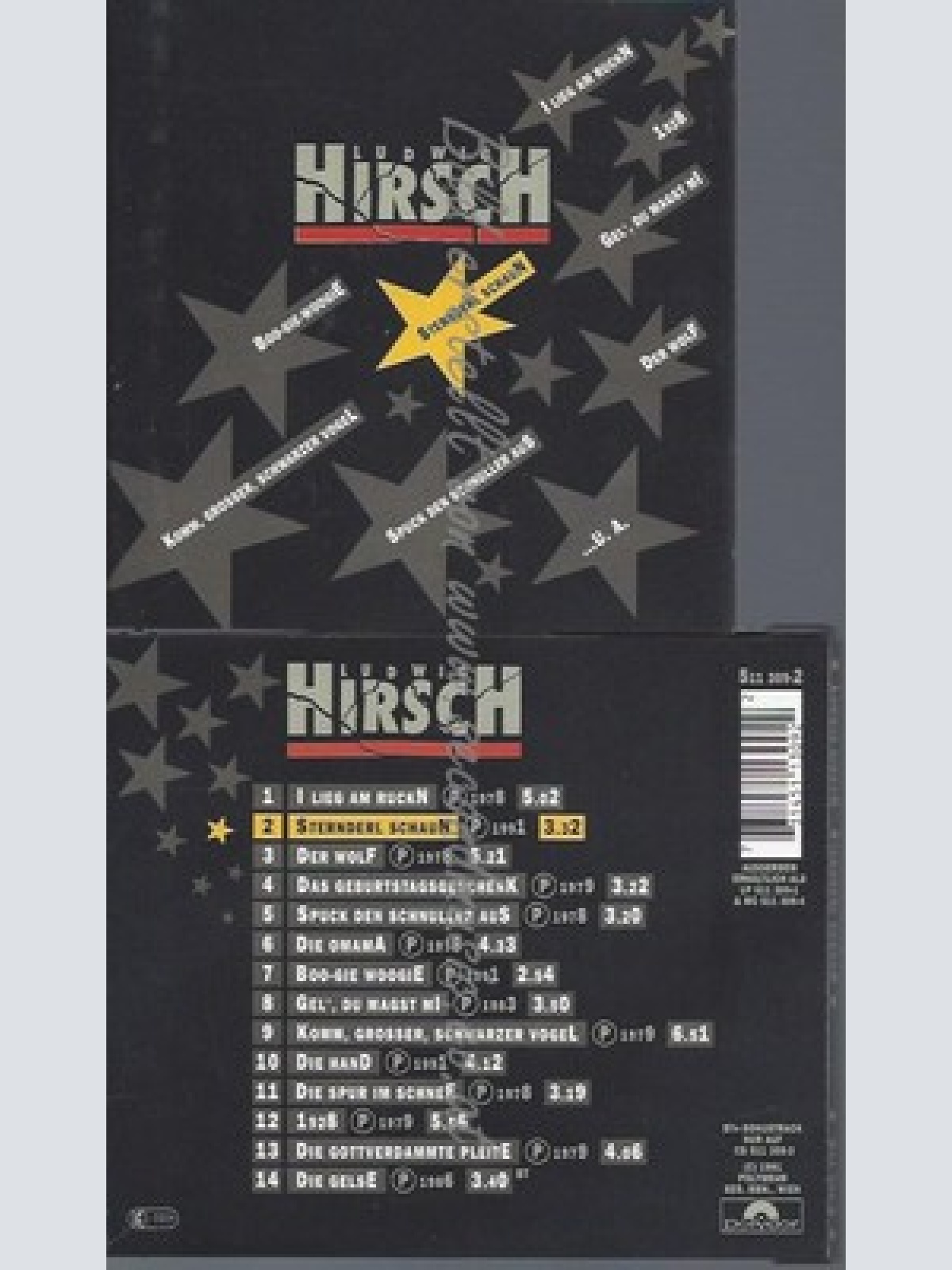 CD--HIRSCH,LUDWIG--STERNDERL SCHAUN