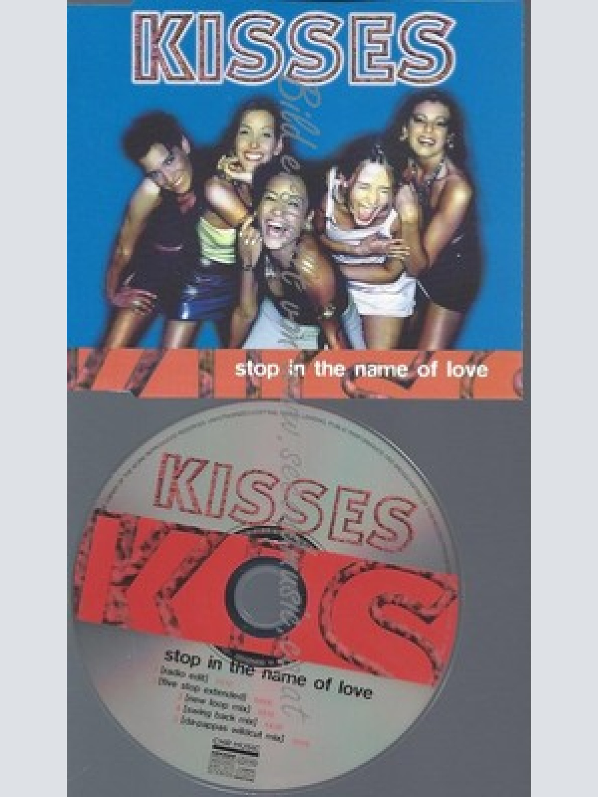 CD--KISSES--STOP IN THE NAME OF LOVE