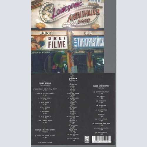 CD--LONESOME ANDI HALLER BAND--3 FILME & 1 THEATERSTUECK '98
