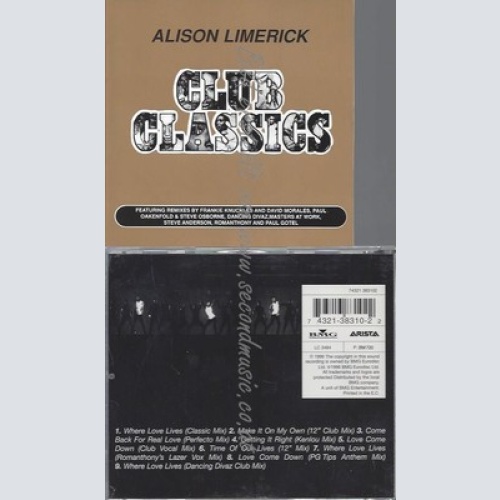 CD--LIMERICK,ALISON--CLUB CLASSICS